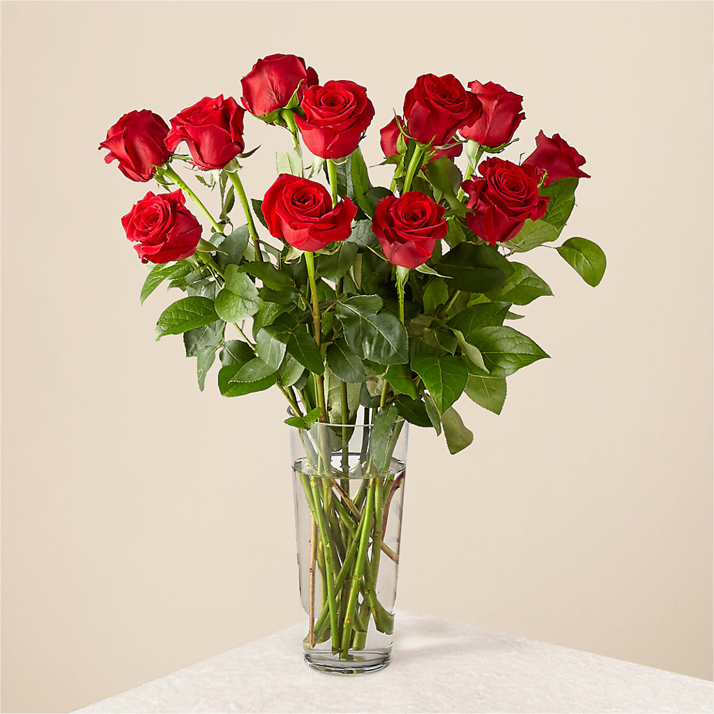 Long Stem Red Rose Bouquet – BERMAN'S FLOWERS, Kingsburg CA