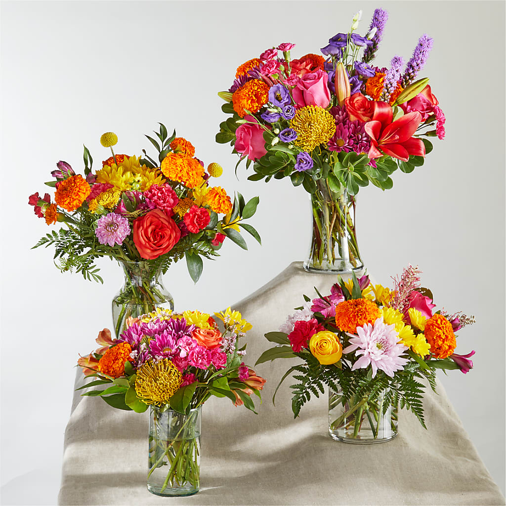 Feast of Color – A Florist Original – BERMAN'S FLOWERS, Kingsburg CA