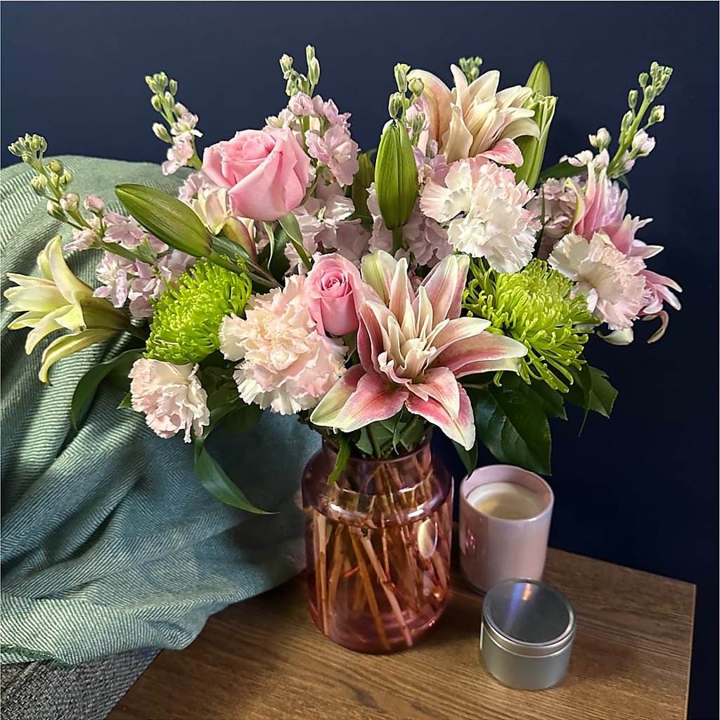 Pretty in Pink Bouquet – BERMAN'S FLOWERS, Kingsburg CA