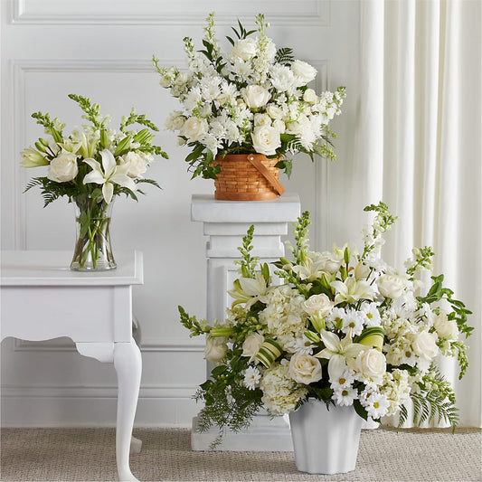 Sincerest Condolences Bundles – BERMAN'S FLOWERS, Kingsburg CA