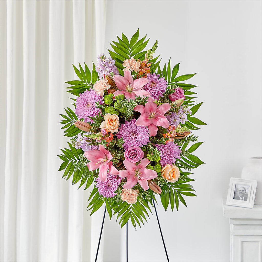 Love & Light Standing Spray – BERMAN'S FLOWERS, Kingsburg CA