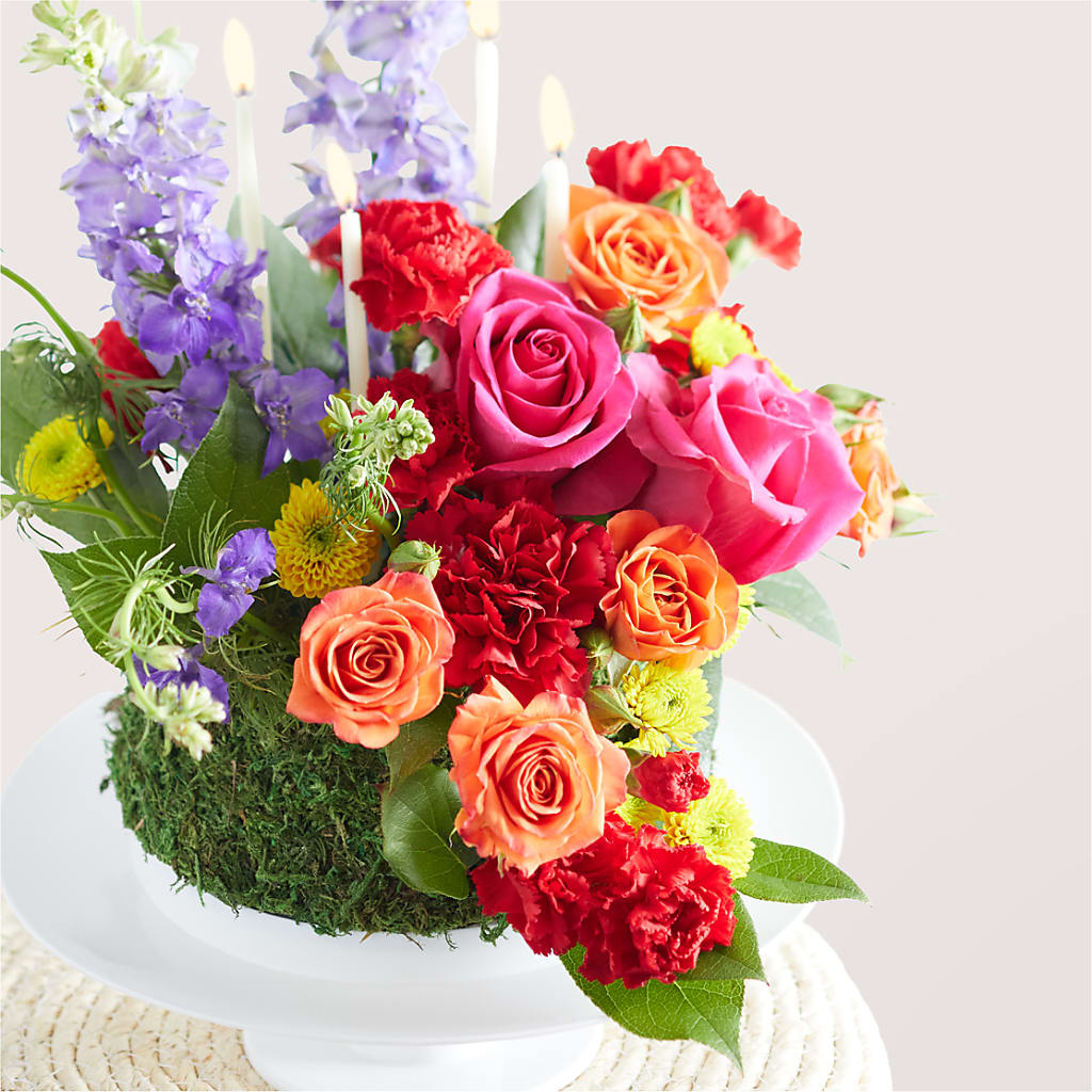 Best Year Yet Floral Cake – BERMAN'S FLOWERS, Kingsburg CA