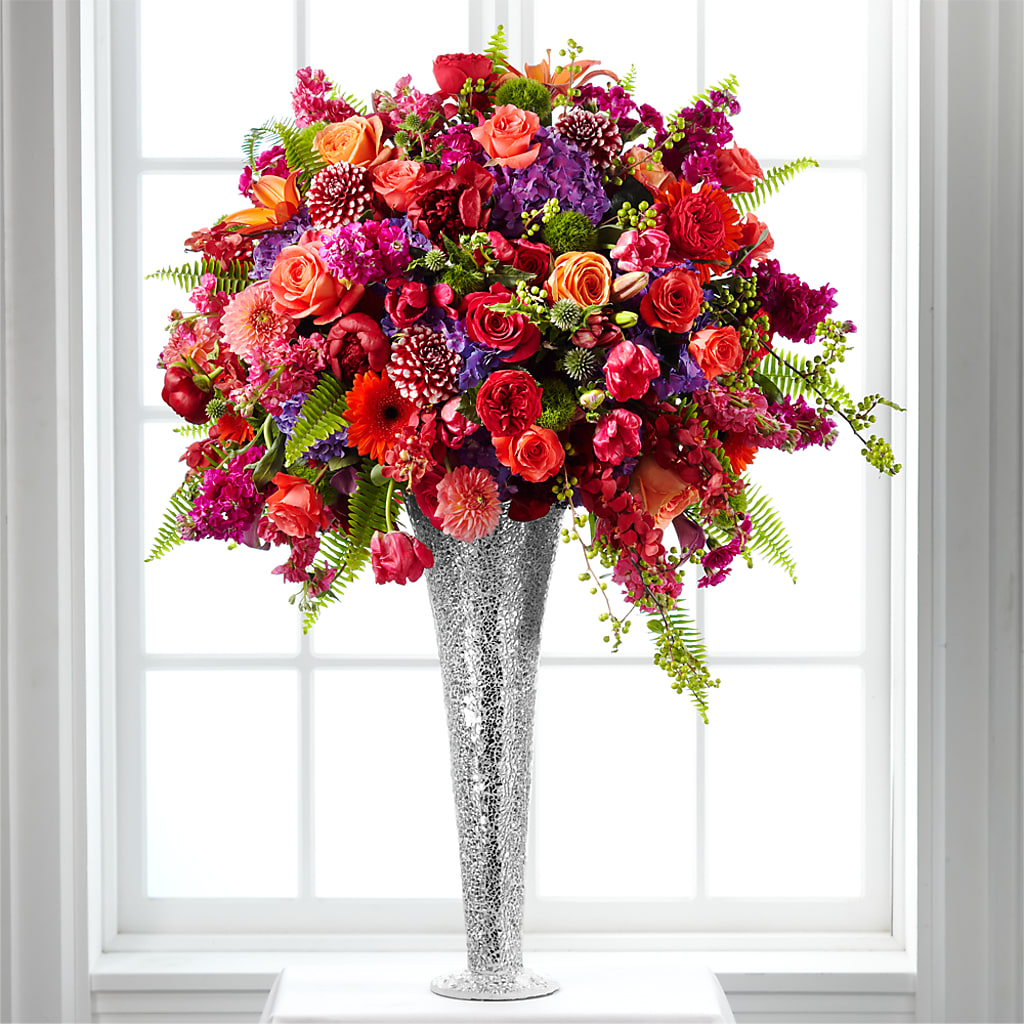 Flower Jeweled Arrangement – BERMAN'S FLOWERS, Kingsburg CA