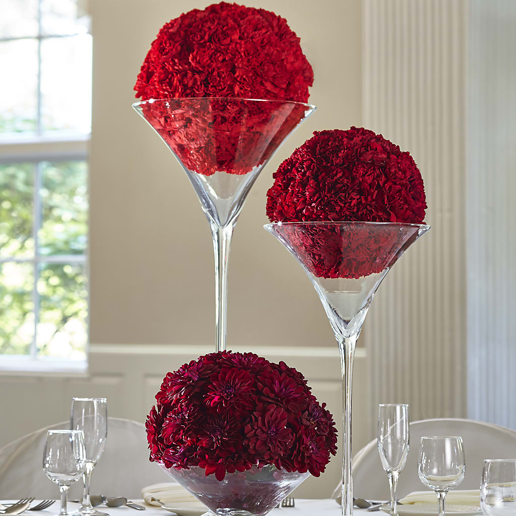 Our Special Vows Centerpiece – BERMAN'S FLOWERS, Kingsburg CA