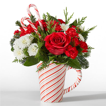 Peppermint Swirl Mug – BERMAN'S FLOWERS, Kingsburg CA
