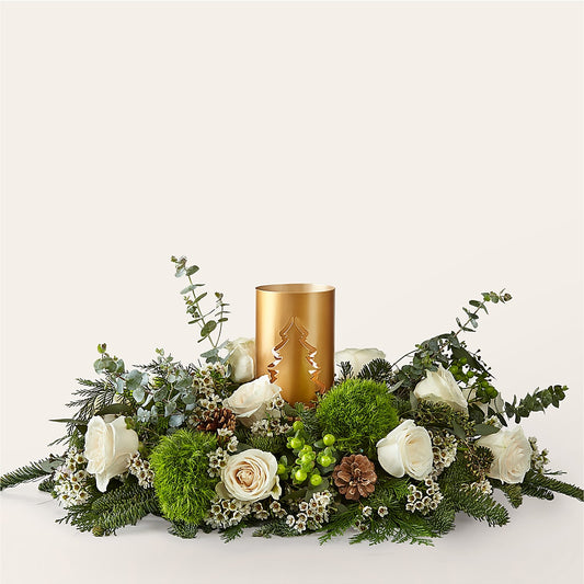 Chestnuts Roasting Centerpiece – BERMAN'S FLOWERS, Kingsburg CA