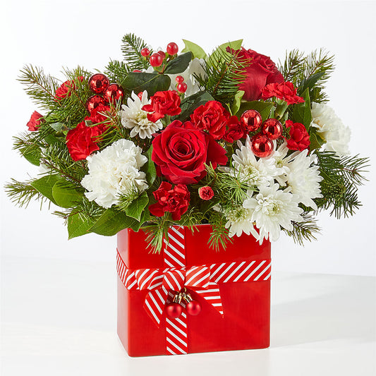 Presents Under the Tree Bouquet – BERMAN'S FLOWERS, Kingsburg CA