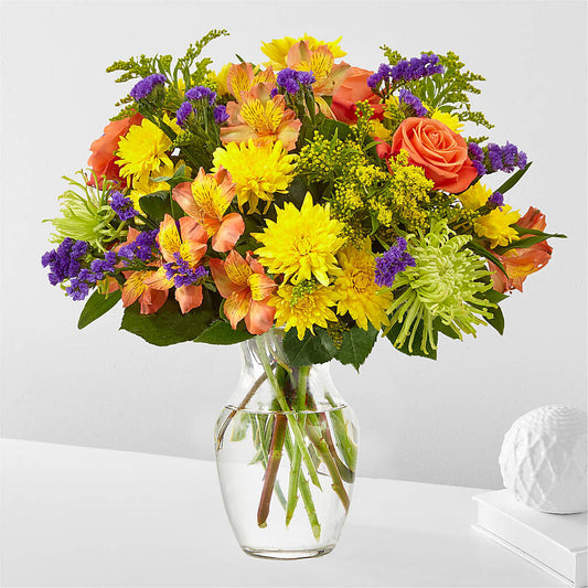 Marmalade Skies Bouquet – BERMAN'S FLOWERS, Kingsburg CA
