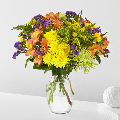 Marmalade Skies Bouquet – BERMAN'S FLOWERS, Kingsburg CA