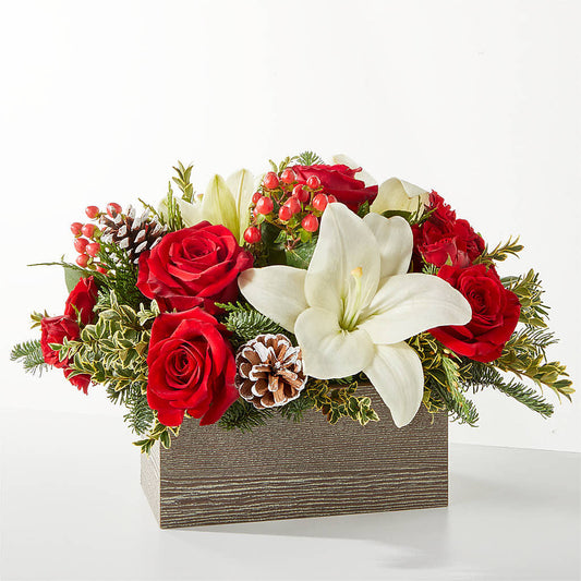 Snowy Wonderland Bouquet – BERMAN'S FLOWERS, Kingsburg CA