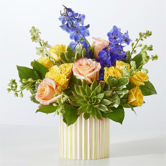 Cobalt Reverie Bouquet – BERMAN'S FLOWERS, Kingsburg CA