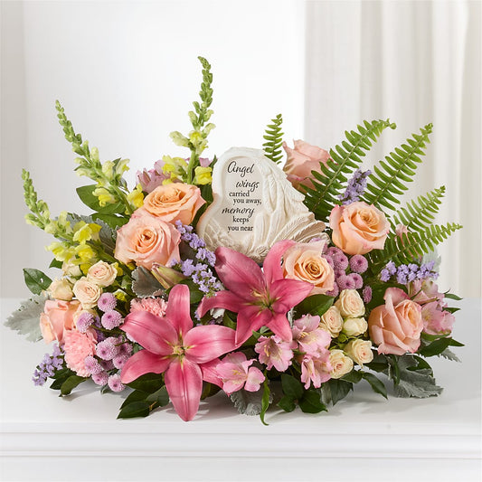 Gentle Light Arrangement – BERMAN'S FLOWERS, Kingsburg CA