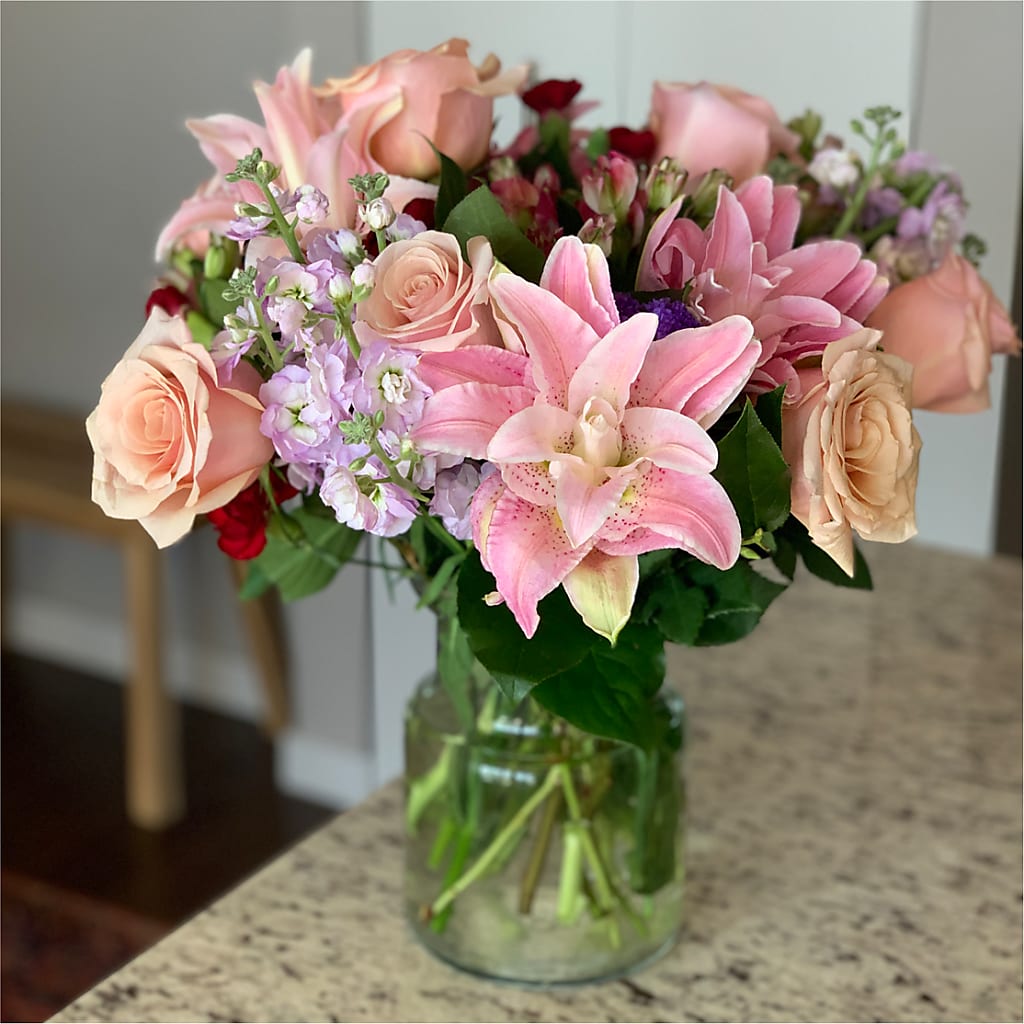 Romantique Bouquet – BERMAN'S FLOWERS, Kingsburg CA