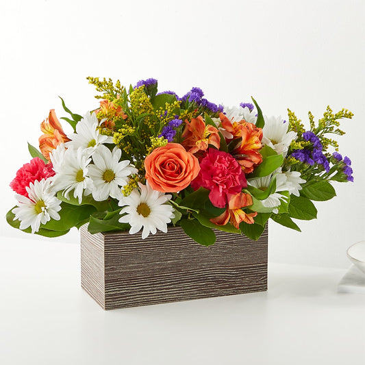 Oopsie Daisy Box Bouquet – BERMAN'S FLOWERS, Kingsburg CA