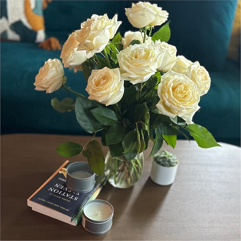Long Stem Yellow Rose Bouquet – BERMAN'S FLOWERS, Kingsburg CA