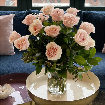 Long Stem Pink Rose Bouquet – BERMAN'S FLOWERS, Kingsburg CA