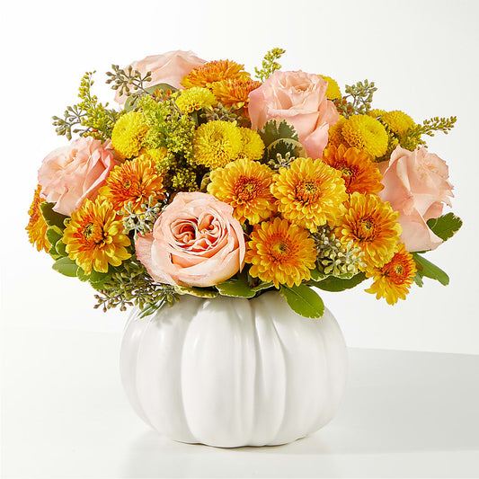 Peachy Pumpkin – BERMAN'S FLOWERS, Kingsburg CA