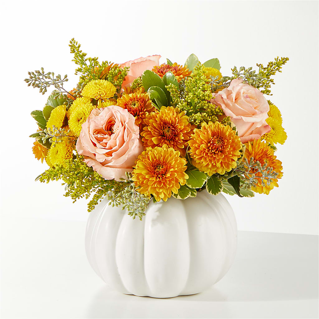 Peachy Pumpkin – BERMAN'S FLOWERS, Kingsburg CA