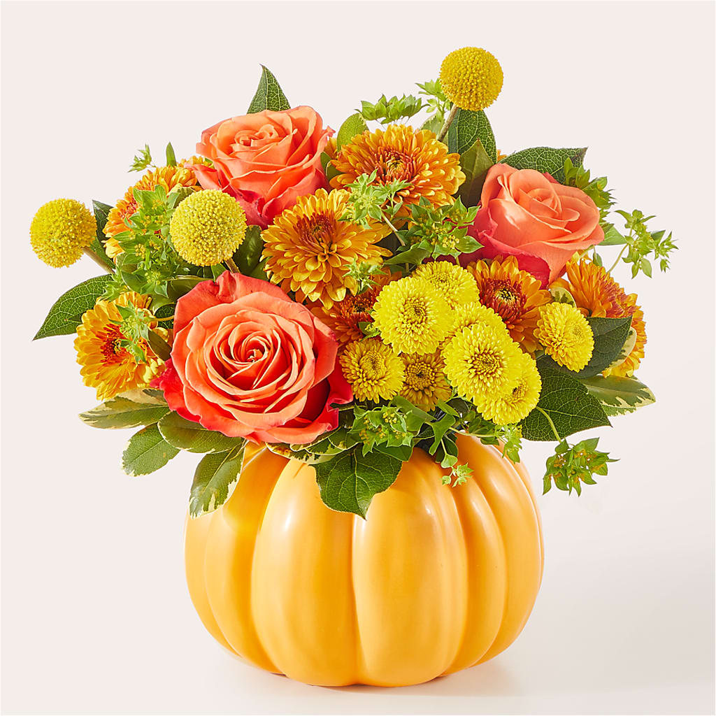 Gourdgeous Pumpkin – BERMAN'S FLOWERS, Kingsburg CA