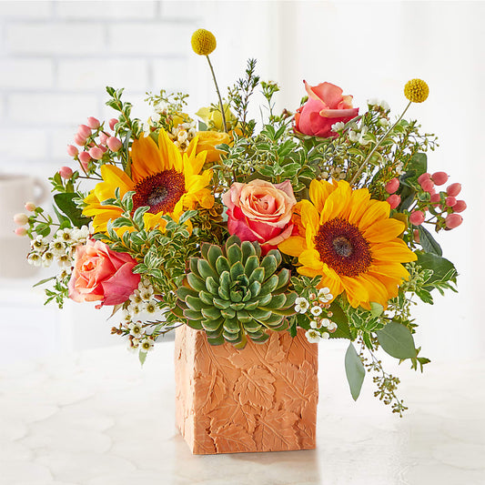 Sunflower Season Bouquet – BERMAN'S FLOWERS, Kingsburg CA