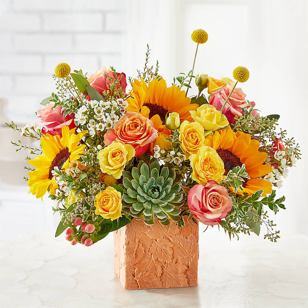 Sunflower Season Bouquet – BERMAN'S FLOWERS, Kingsburg CA