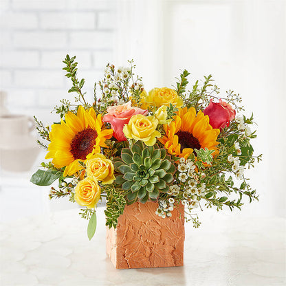 Sunflower Season Bouquet – BERMAN'S FLOWERS, Kingsburg CA
