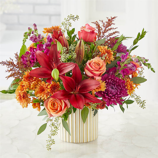 Burgundy Landscape Bouquet – BERMAN'S FLOWERS, Kingsburg CA