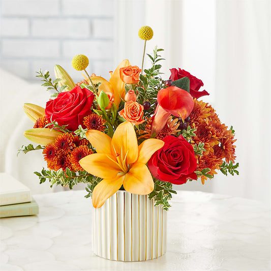 Scarlet Skies Bouquet – BERMAN'S FLOWERS, Kingsburg CA
