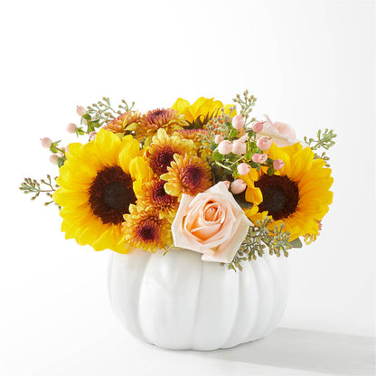 Pumpkin to Talk About Bouquet – BERMAN'S FLOWERS, Kingsburg CA