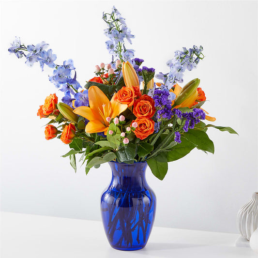 Radiant Citrus Bouquet – BERMAN'S FLOWERS, Kingsburg CA