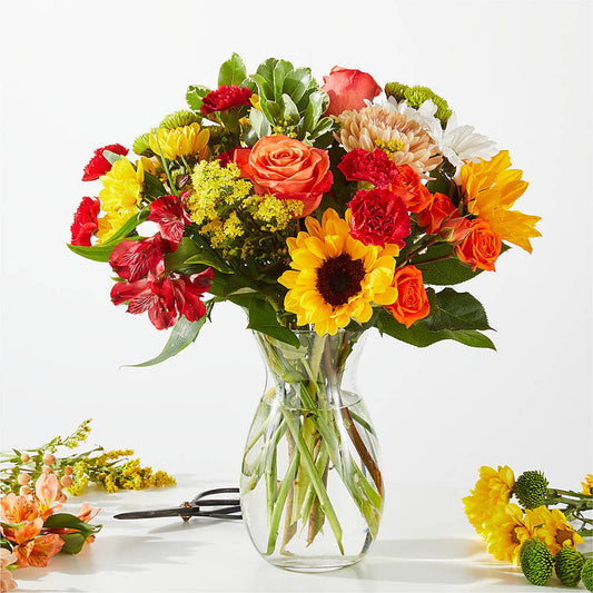 Fall Delight – A Florist Original – BERMAN'S FLOWERS, Kingsburg CA