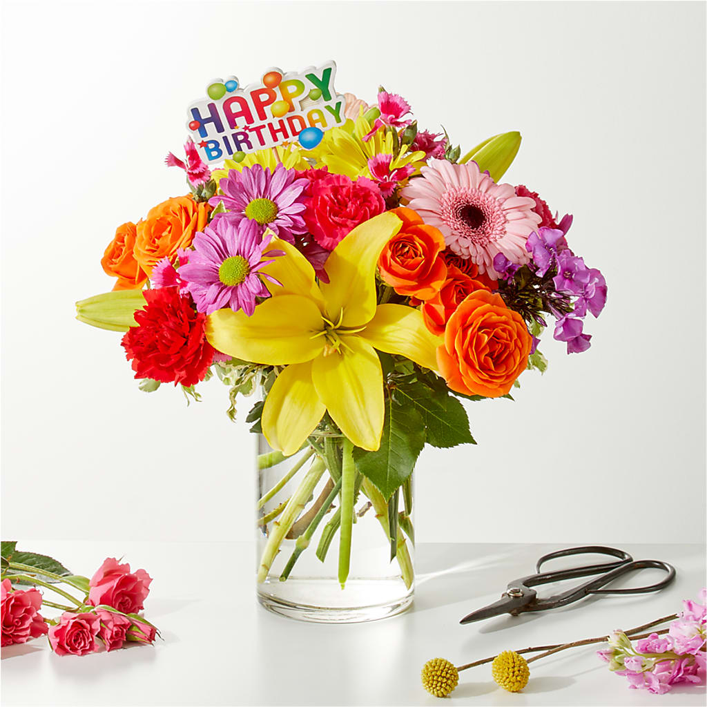 Cue the Confetti - A Florist Original – BERMAN'S FLOWERS, Kingsburg CA