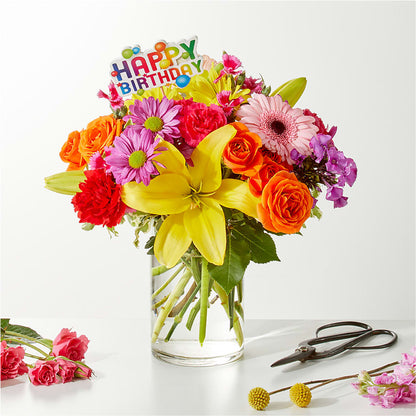 Cue the Confetti - A Florist Original – BERMAN'S FLOWERS, Kingsburg CA
