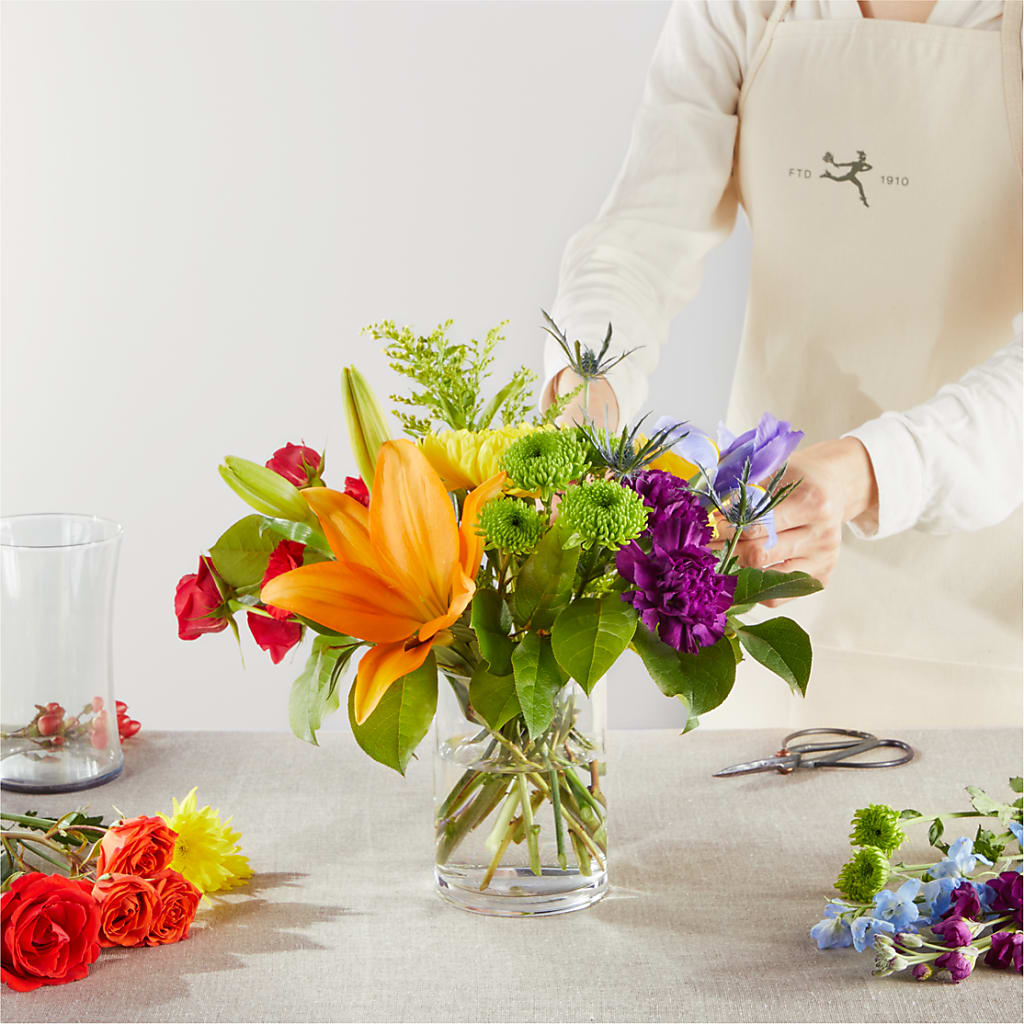 Summer Spectra - A Florist Original – BERMAN'S FLOWERS, Kingsburg CA