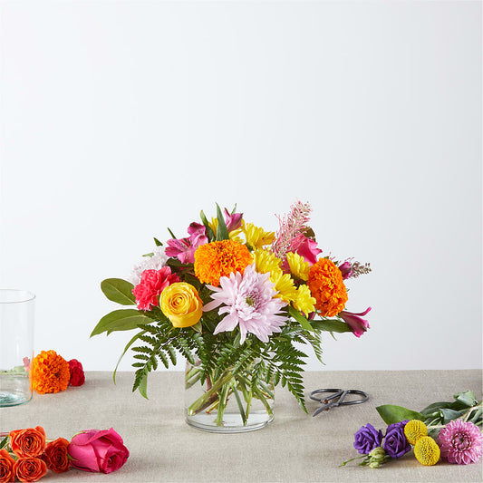 Feast of Color – A Florist Original – BERMAN'S FLOWERS, Kingsburg CA