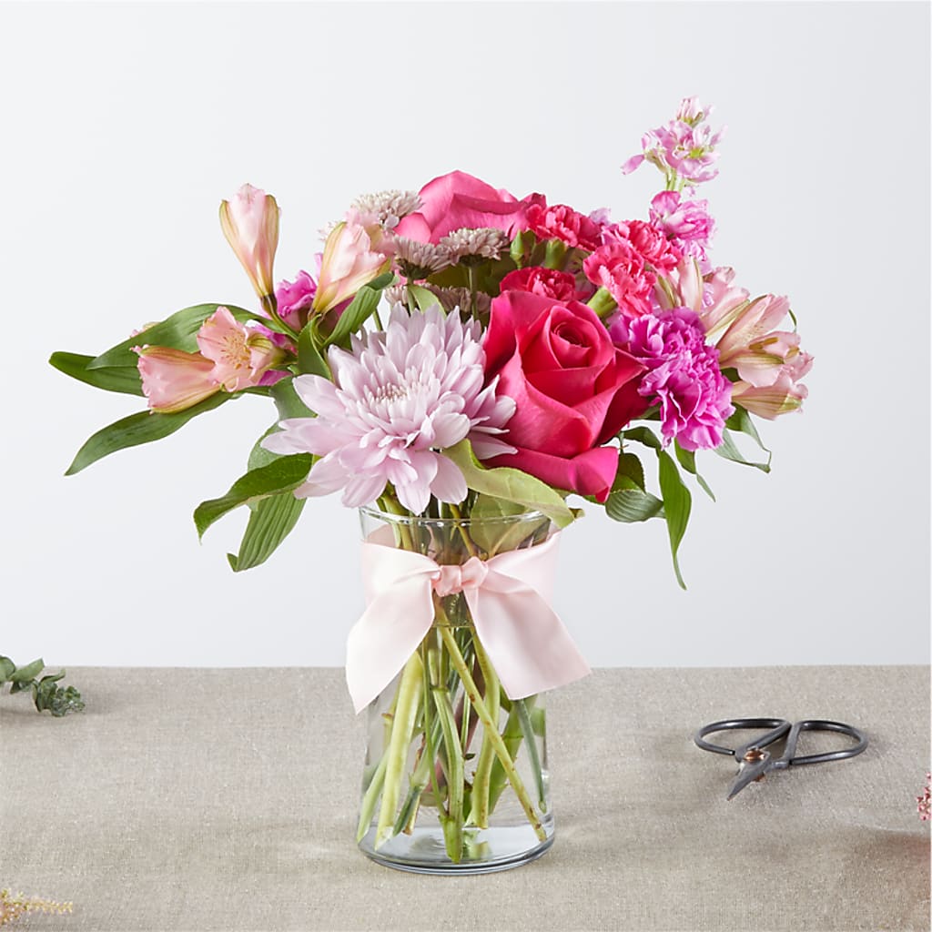 Pink Ribbon - A Florist Original – BERMAN'S FLOWERS, Kingsburg CA