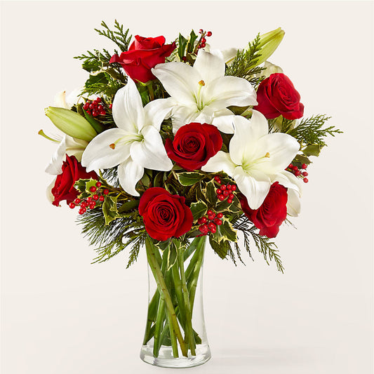 Sparkling Snowflakes Bouquet – BERMAN'S FLOWERS, Kingsburg CA