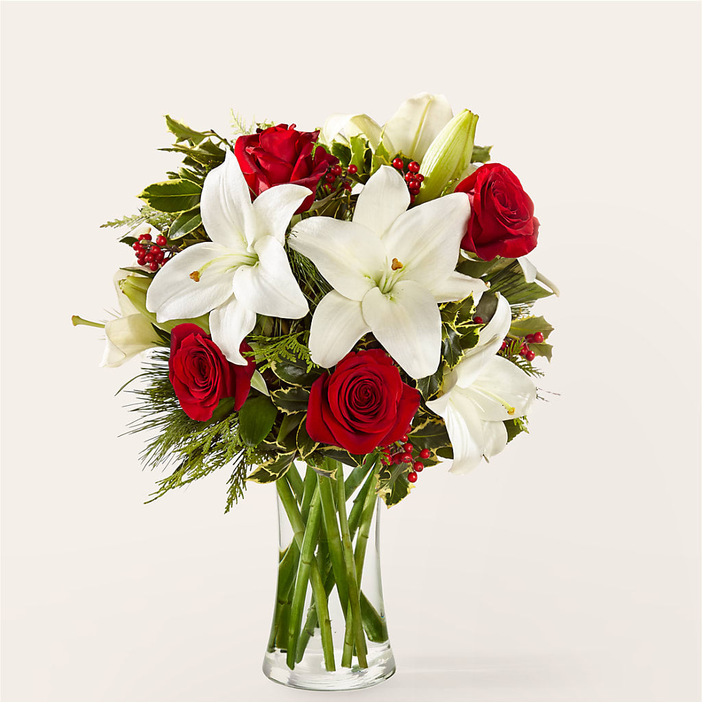 Sparkling Snowflakes Bouquet – BERMAN'S FLOWERS, Kingsburg CA