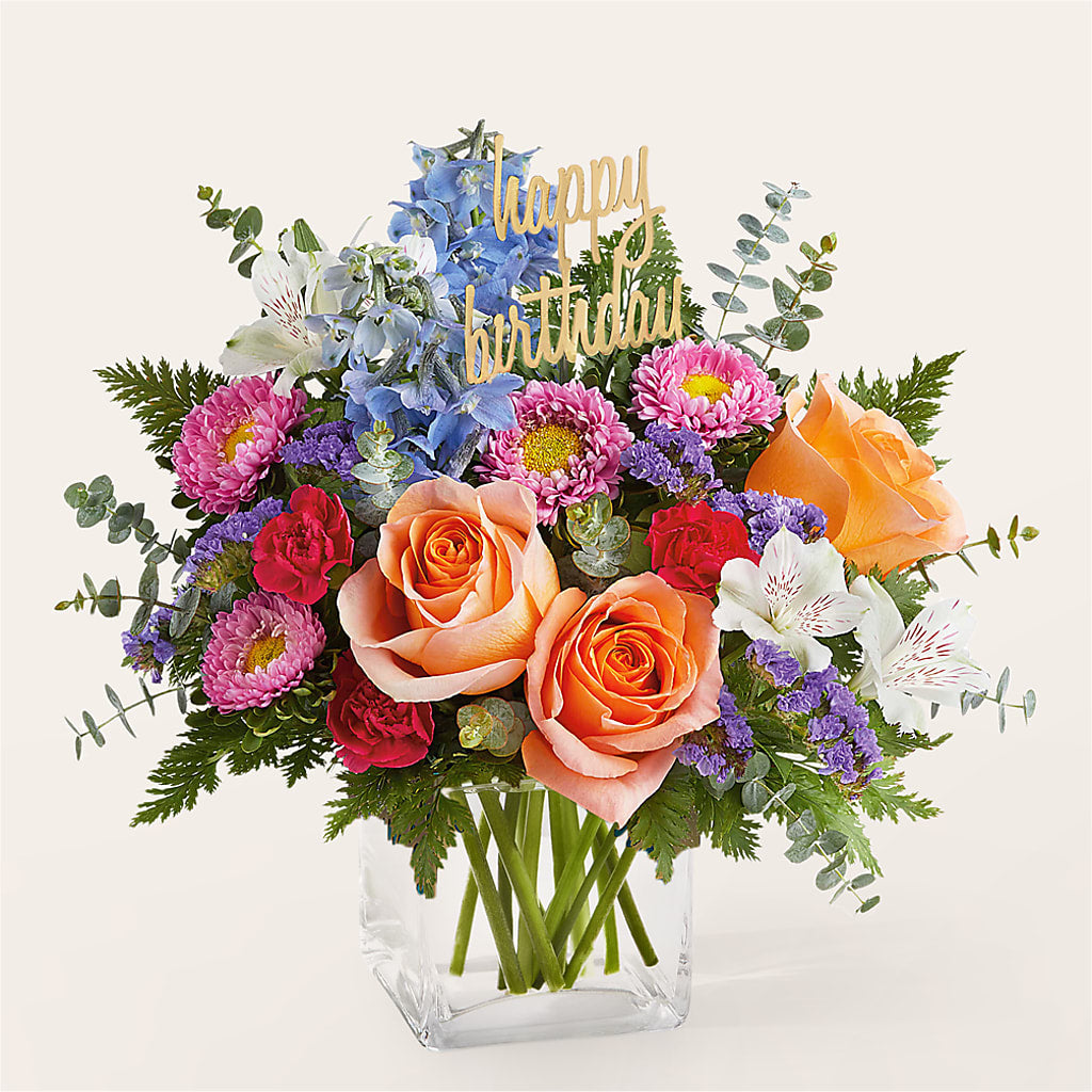Birthday Bash Bouquet – BERMAN'S FLOWERS, Kingsburg CA