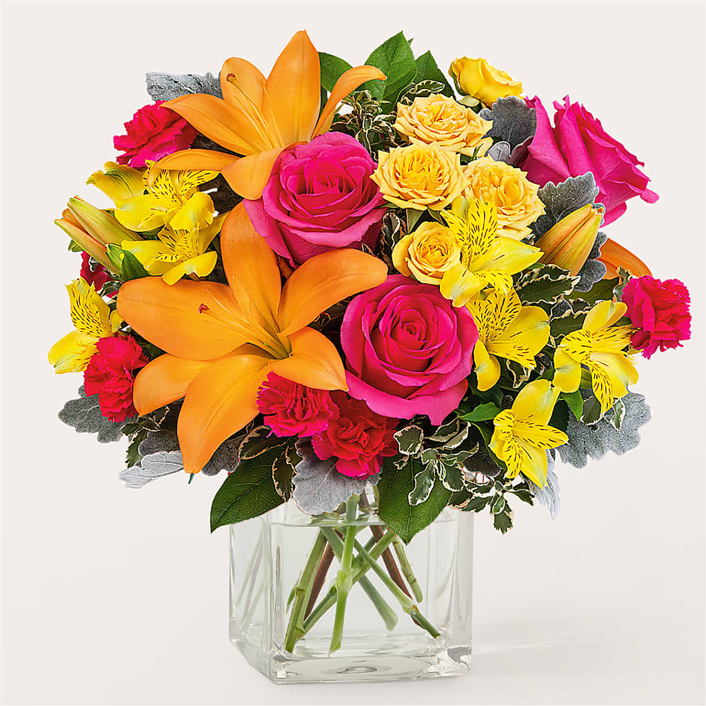 To the Tropics Bouquet – BERMAN'S FLOWERS, Kingsburg CA