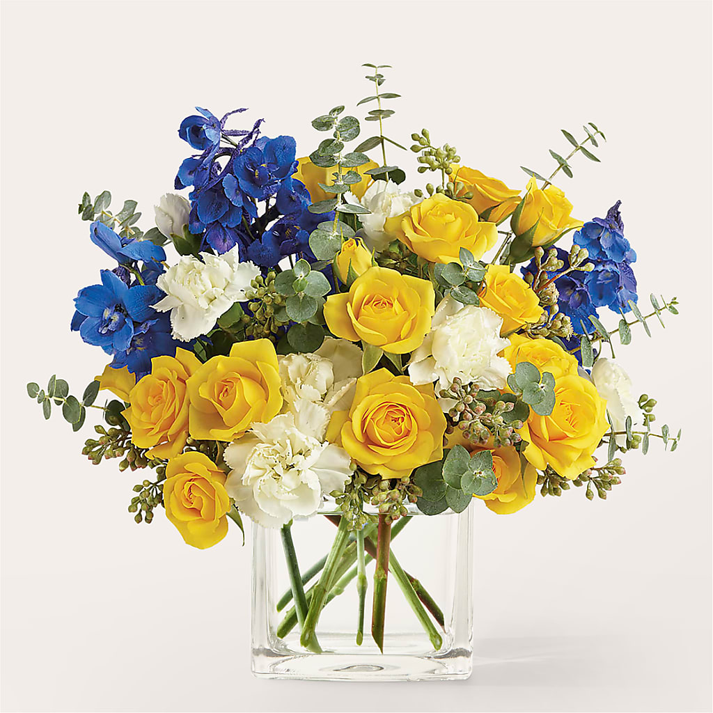 Sparkling Citrine Bouquet – BERMAN'S FLOWERS, Kingsburg CA