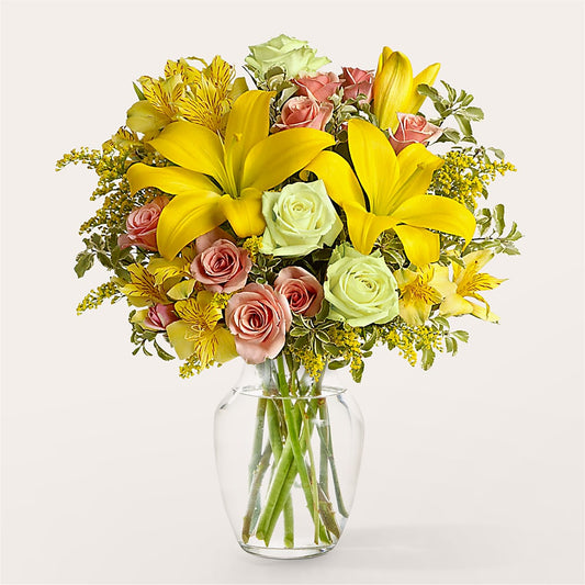 Sunburst Bouquet – BERMAN'S FLOWERS, Kingsburg CA