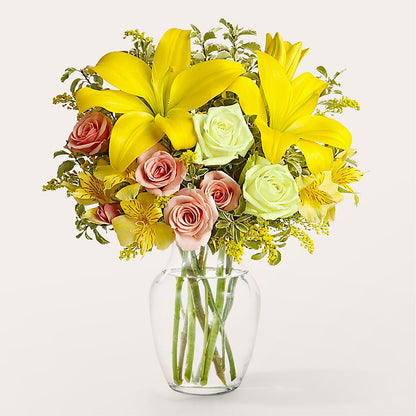 Sunburst Bouquet – BERMAN'S FLOWERS, Kingsburg CA