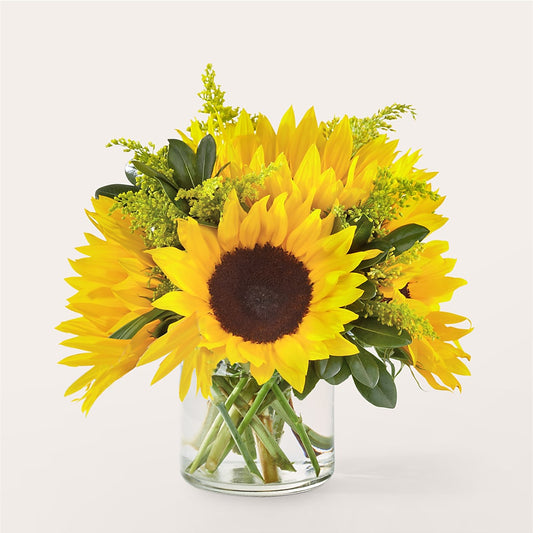 Beaming Sunflower Bouquet – BERMAN'S FLOWERS, Kingsburg CA