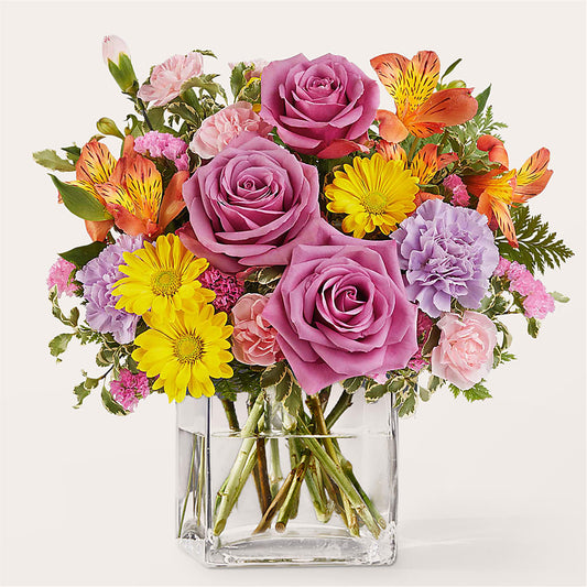 Shades of Happiness Bouquet – BERMAN'S FLOWERS, Kingsburg CA