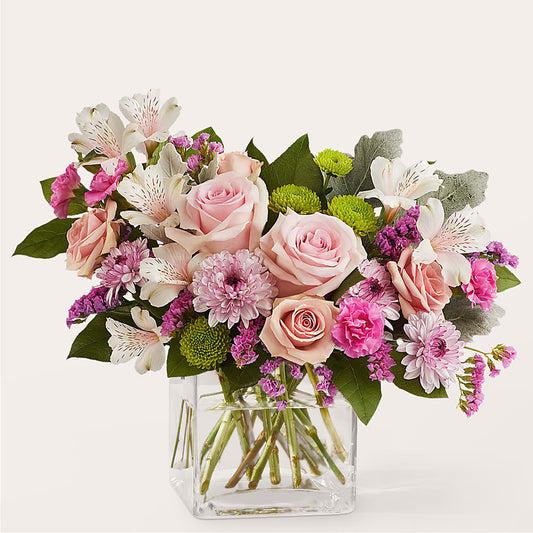 Pink Suede Bouquet – BERMAN'S FLOWERS, Kingsburg CA