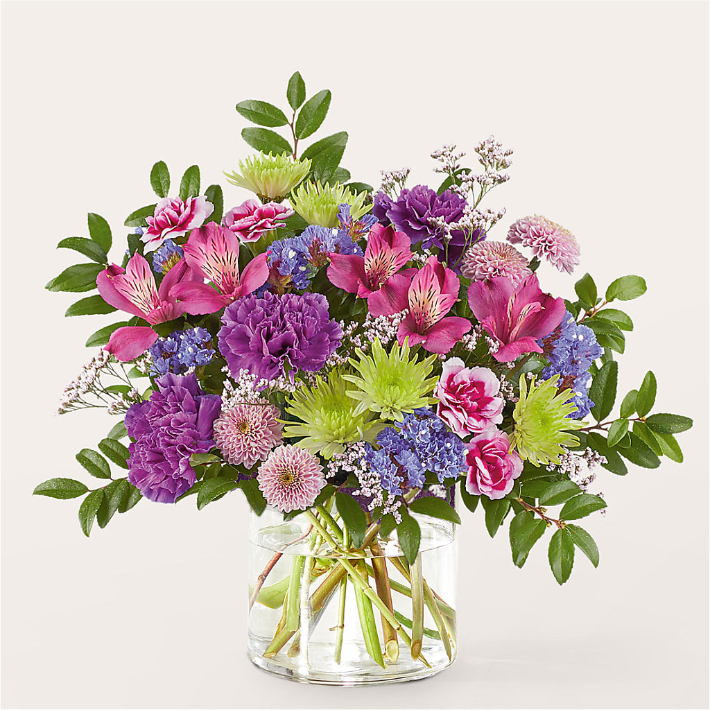 Glass Half Full Bouquet – BERMAN'S FLOWERS, Kingsburg CA