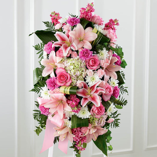 Comforting Standing Spray – BERMAN'S FLOWERS, Kingsburg CA