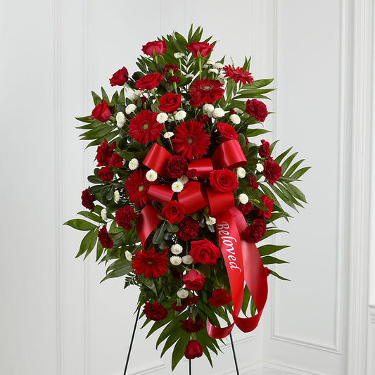 Treasured Memories Standing Spray – BERMAN'S FLOWERS, Kingsburg CA
