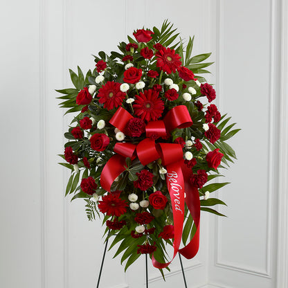 Treasured Memories Standing Spray – BERMAN'S FLOWERS, Kingsburg CA